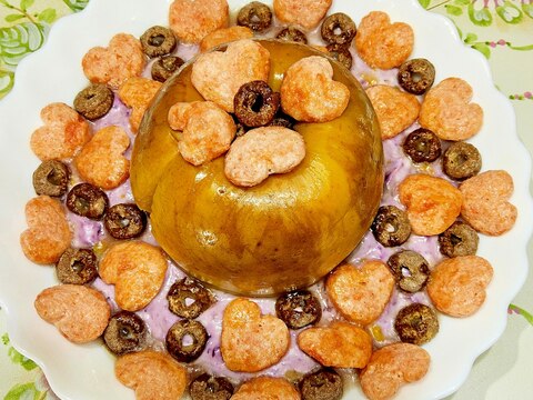 アポーコアラー不使用ᘛ❦ᘚ丸ごと焼き林檎ヨーグルト